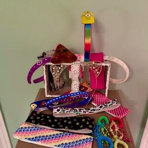Assortment of girls hair accessories